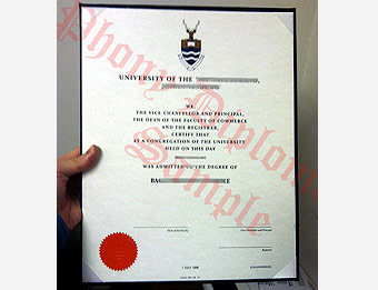 University of Witwatersrand - Fake Diploma Sample from Africa